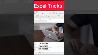 How To Add +91 In Mobile number 😯😯#excel #exceltips #excel_formula #exceltech