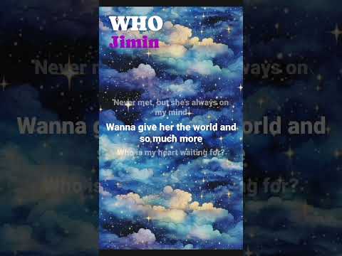WHO #jimin #btsshorts #jiminshi #bangtan #short