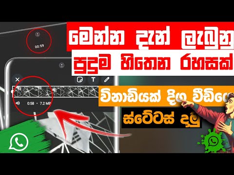 Amazing New Whatsapp Status Update | Secret Tricks | Sinhala | Dulen Tech Lk
