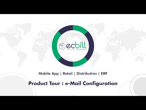 ecBill Software E-mail Configuration