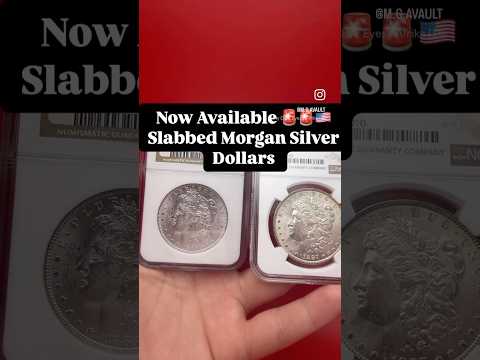 M.G.A Vault on EBay!! #coin #silverstacking #morgandollar #slabbedcoins #silvercoins #fyp #explore