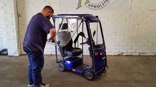 TREK SunRider Mini Mobility Scooter - Removable Side Canopy