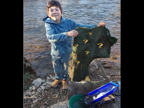 Golden Carpet and GoldiBox Washplant day #goldprospecting