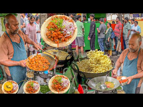 Most Viral Raja Gobi Ki Chilli Gobi Manchurian Making Rs. 90/- Only l Bengaluru Street Food