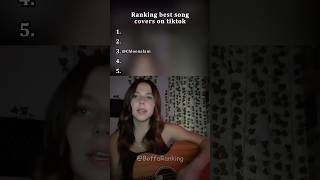Ranking the best song covers on TikTok 🎶 #ranking #singing #cover #shorts