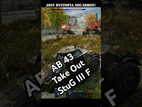 #WarThunder - AB 43 take out StuG III F! #sabaton #gaming