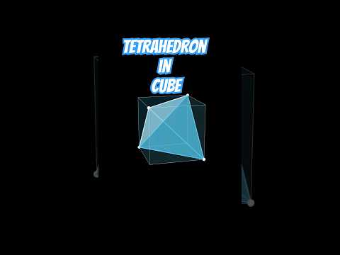 Largest Tetrahedron in Unit Cube - Find the Volume! #math #some3