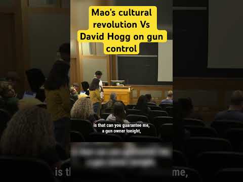 Survivor of Mao’s Cultural Revolution versus David Hogg on gun control #2ndamendment #2a #gun