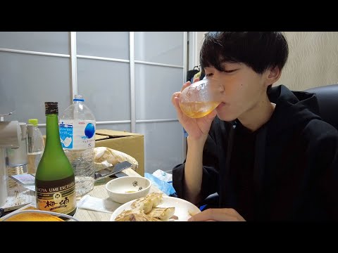 【日常】梅酒しか飲めない陰キャ大学生の晩飯vlog