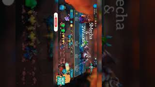 5Mecha & 2Warlock Chess Rush combo Indonesia #shorts #youtubeshortsbeta #chessrush #youtuberpemula
