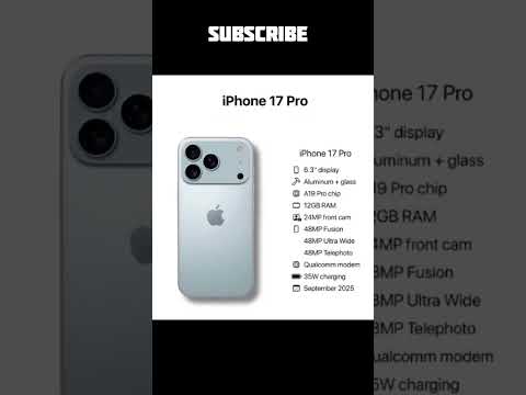 #iPhone17Lineup #iPhone17Series #FulliPhone17Details #iPhone17ProMax #Apple #NextGeniPhone #iOS18