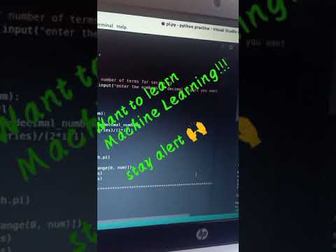 Want to learn Machines learning!!! #ML #tutorials #datascience