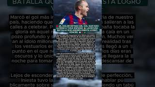 Andrés Iniesta La batalla oculta del héroe    ⚽ ¡La lección de valentía que salvó su vida! ✨🙏