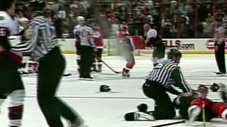 Wade Redden vs John LeClair & Bryan Smolinski vs Mark Recchi Mar 5, 2004