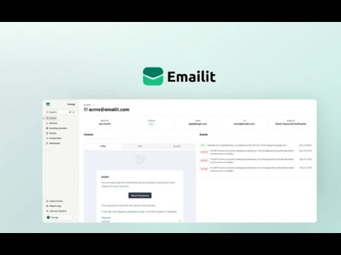 Emailit Lifetime Deal | Best SendGrid & Mailgun Alternative | Just $39 – 86% Off! | emailit reviews