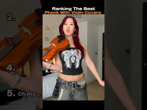 Ranking The Best Phonk With Violin Covers(Credit: @amandaszee )