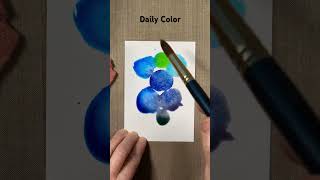 Daily Painting #art #creativity #morning #painting #play #therapy #watercolor #watercolorpainting