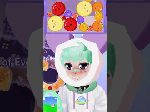 Suika Game added Twitch integration for VTubers and its really painful #vtuber #suikagame