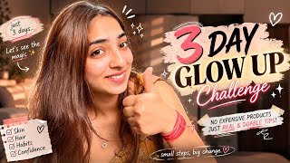 Day 3 of My Glow Up Challenge… WAIT FOR THE END! 😳