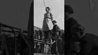 The Execution of brutal Nazi guard Elsa Erich #history #worldwar2