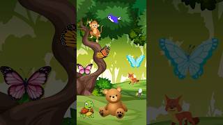 Count 1-5 with Teddy! 🐻 Fun Kids Short #shorts  #countingforkids  #kidslearning #viralkids