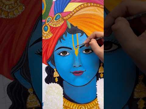 Krishna Tilak painting ❤️✨ #krishna #painting #art