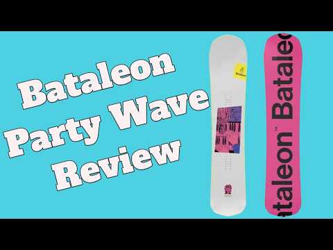 The 2025 Bataleon Party Wave Snowboard Review