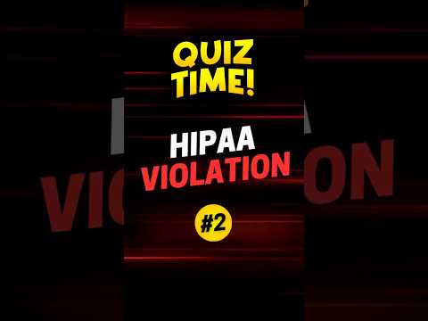 HIPAA Compliance Violation Quiz – Can YOU Spot the Breach? #hipaa #hipaacompliance #hipaaviolation