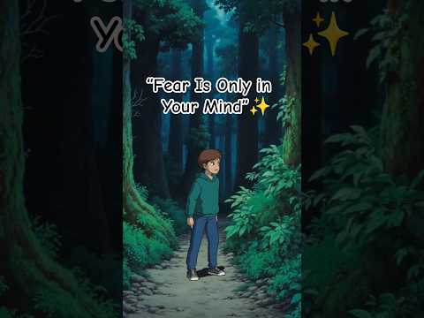 “Fear Is Only in Your Mind”✨#wisdomofstories #shorts#shortvideo #motivational #fearless#shortstory