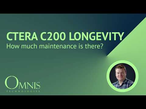CTERA C200 Longevity - How Long Hard Drives Last