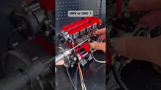 Four-stroke L4 engine model #gasolineengine #modelkit #miniengine #mechanic #usa