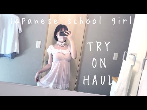 ノーブラノーパン透け透けネグリジェ｜喜友名みお