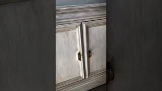Restoration Hardware Bone Sideboard refined by AUTHENTIC FURNITURE✨ #furnitureflip #upcycled