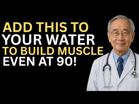 Over 60? Add THIS to Water to Stop Sarcopenia and Rebuild Muscle.