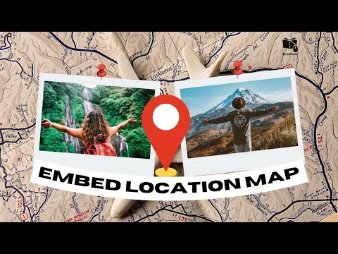 Embed Location Map using by HTML & CSS