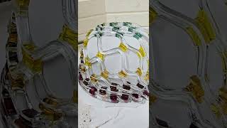 The Glass Netting Technique #glassnetting #fusedglass #artglas #artglasstudios #glassart