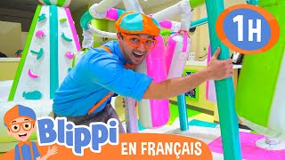 Blippi au parc de jeux couvert (Giggle Jungle) | Blippi en français | Vidéos éducatives pour enfants