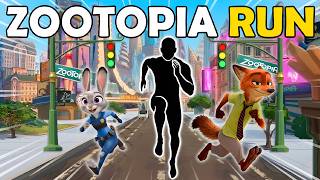 4K Immersive Interactive Warm-up | 🐰🦊POV ZOOTOPIA CHASE | Viral Challenge | Fun Workout | Party Game