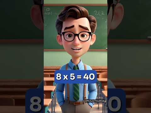 8x Times Tables - Easy & Fun Maths for Kids! #kidslearning #kidsmaths #timestables #kidsfunlearning