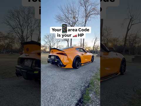 You 📱area code is your 🏎️ HP #automobile #jdm #japanesecar #supramk5 #supranation #mkivsupra