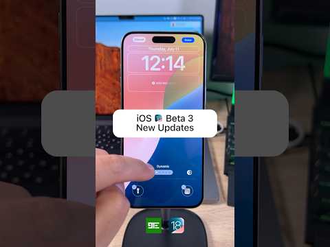 iOS 18 Beta 3 Updates: Nice and Welcomed Changes #ios18 #ios18beta