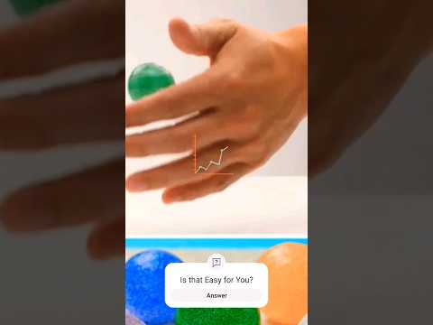 Easy Craft For Kids | HOW to make bouncy ball for kids #shorts #love #easycrafts