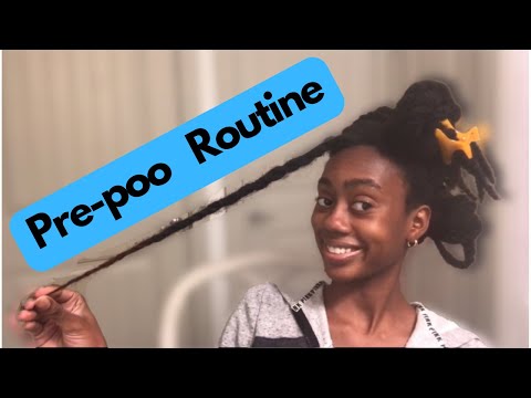 HOW I PRE-POO MY NATURAL HAIR FOR LENGTH RETENTION AND HAIR GROWTH