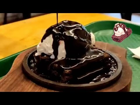 sizzling brownie with icecream | chennai foodies | dessert recipe | sizzler brownie | brownie recipe
