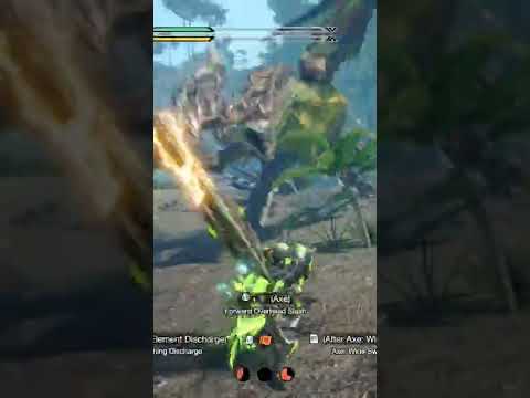 Satisfying SwagAxe 😌 #mhrise #sunbreak #monsterhunter
