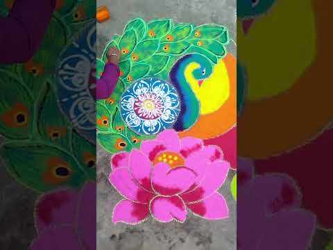 DIWALI SPECIAL RANGOLI #rangoli  #diwalispecial #shorts #ramanenge #happy#shortvideo#rangolidesigns