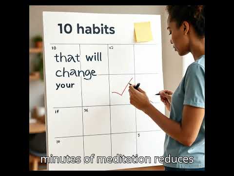 10 HABITS THAT WILL CHANGE YOUR LIFE IN 30 DAYS #facts  #motivation