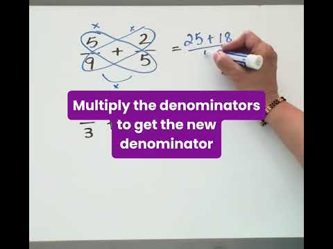 Mastering Fraction Addition in Minutes! #MathMagic #LearnWithFun #edtech #education #maths #shorts