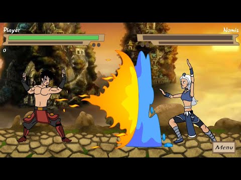 Avatar Arena (Flash Game) - Free To Use No Commentary Gameplay | Fire Bender Walkthrough