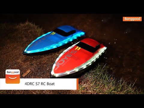 4DRC S7 RC Boat with LED Light - Shop on Banggood